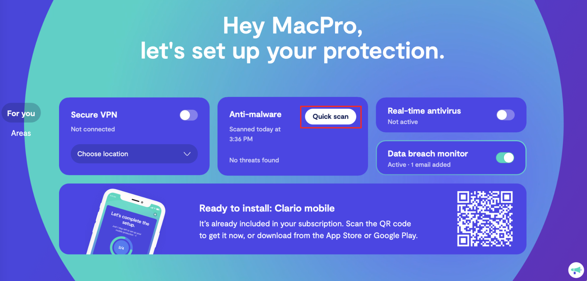 how do you scan your mac for viruses
